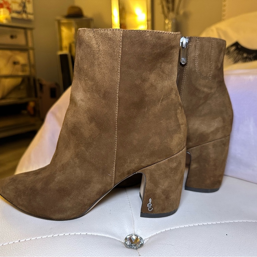 Sam Edelman suede bootie